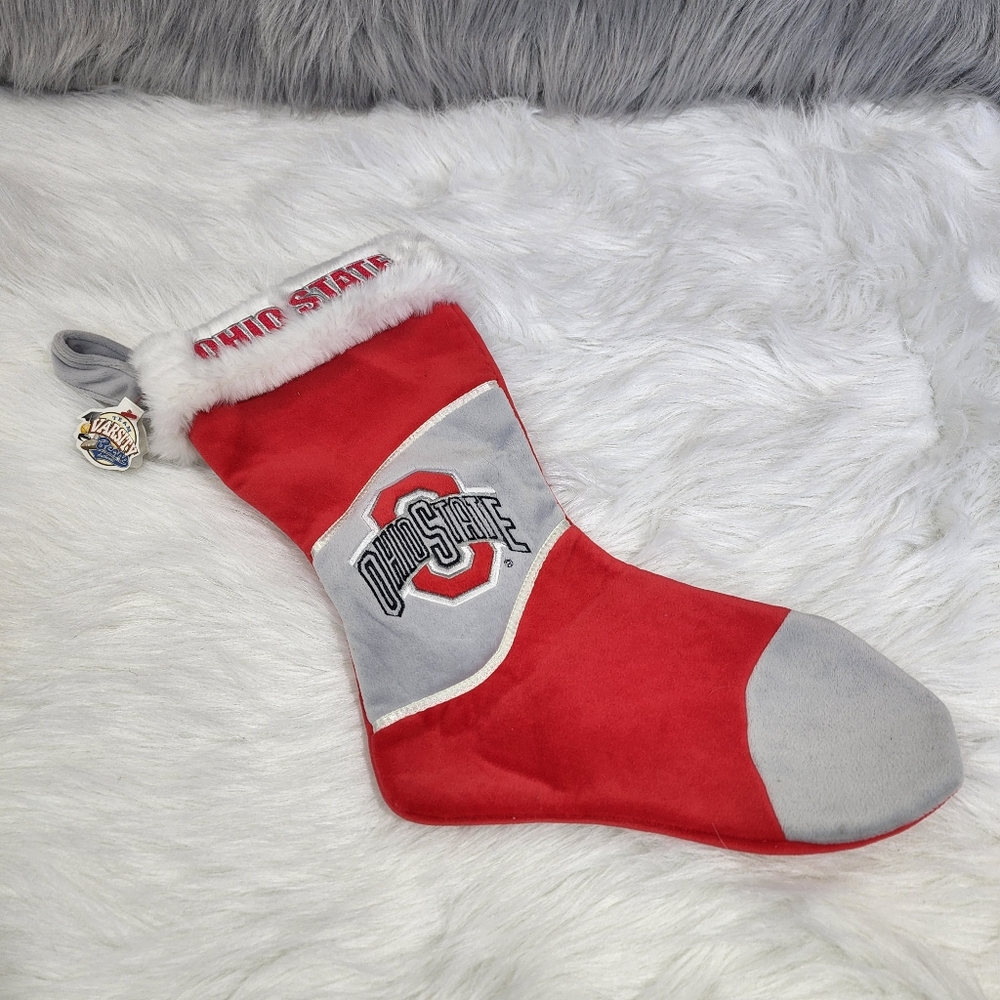 NWT Team Varsity Bears Authentic Ohio State Christmas Stocking